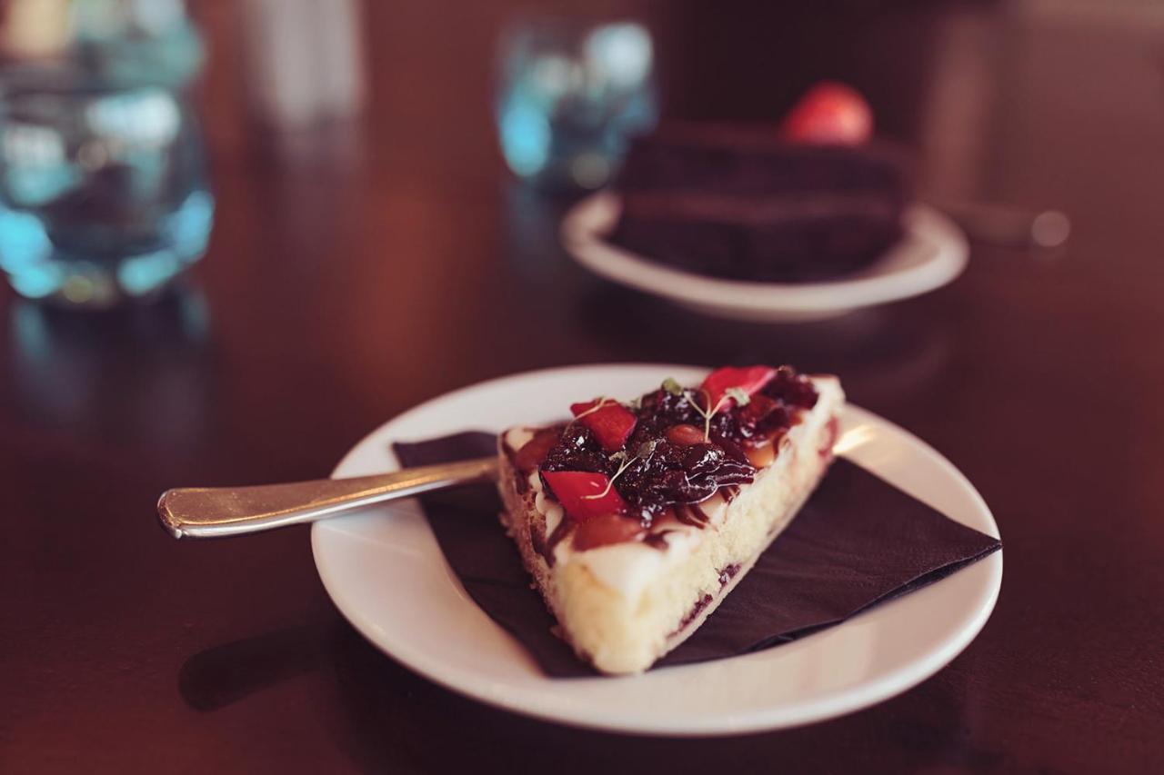 Longlands Inn & Cottages Carnforth Exterior photo A slice of strawberry shortcake